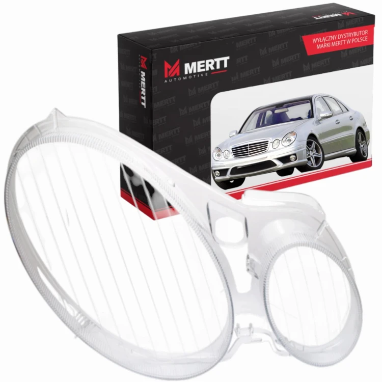 KLOSZ PRAWY szkło reflektora lampa MERCEDES E Klasa W211 S211 2002-2009
