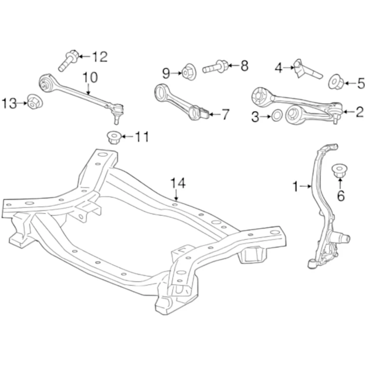 BELKA ZAWIESZENIA sanki trawers Dodge CHARGER CHALLENGER Chrysler 300 11-20