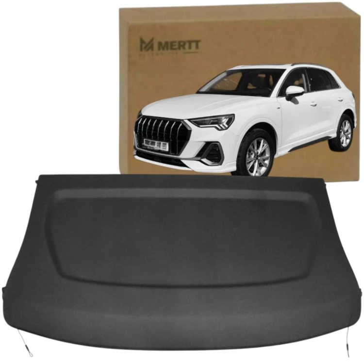 PÓŁKA BAGAŻNIKA pokrywa nowa czarna AUDI Q3 II 83A F3 2018-