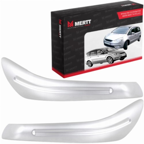 NAKŁADKI LISTWY UCHWYTY DRZWI PRZÓD LEWY PRAWY FORD GALAXY S-MAX 2006-15