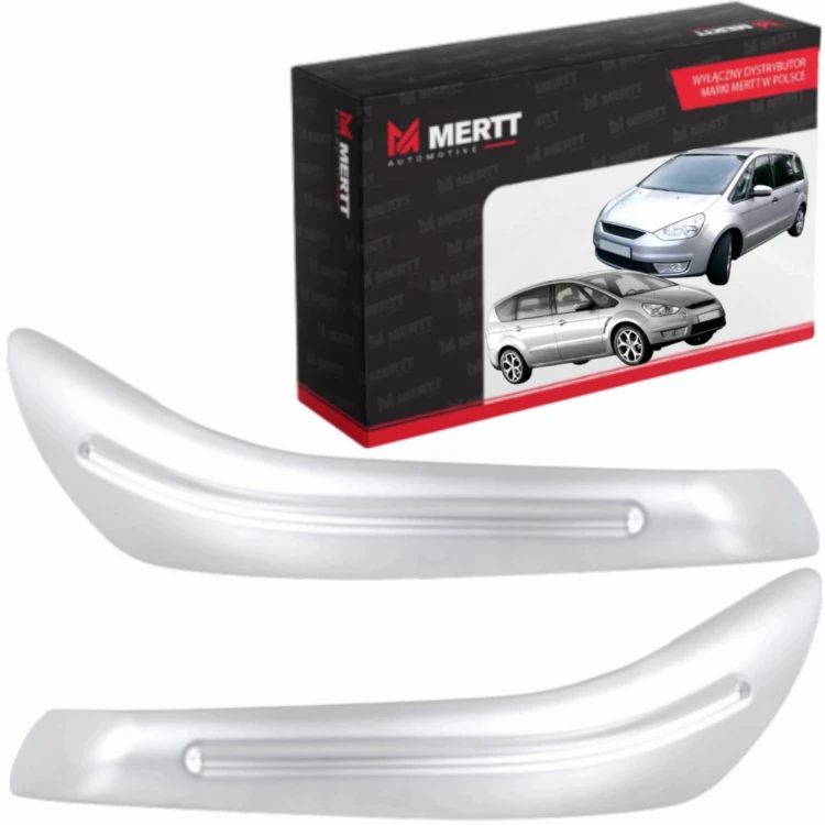 NAKŁADKI LISTWY UCHWYTY DRZWI PRZÓD LEWY PRAWY FORD GALAXY S-MAX 2006-15