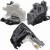 Zamek Drzwi Tylnych Lewy Zamiennik do Audi A4 A5 B8 Q3 Q5 Q7 8K0839015C