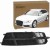 AUDI A6 C7 S-LINE 2014-2018 ATRAPA KRATKA ZDERZAKA PRAWA 4G0807682AN CZARNA