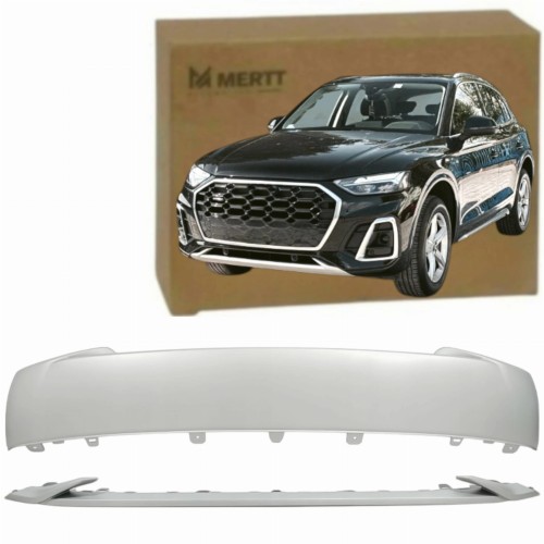 AUDI Q5 80A LIFT S-LINE 20- SPOILER ZDERZAKA PRZÓD WARGA LISTWA DEKOR SREBR