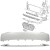 SPOILER ZDERZAKA PRZÓD WARGA LISTWA DEKOR AUDI Q5 80A LIFT S-LINE 2020-