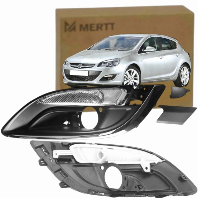 Opel Astra J 12-18 Atrapa w zderzaku przód KRATKA halogenu lewa + KIERUNEK