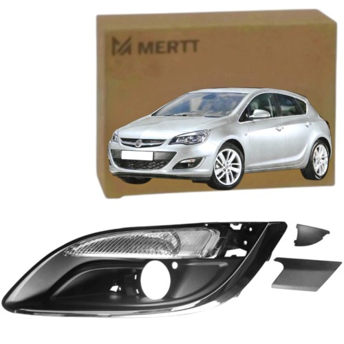 Atrapa przód KRATKA halogenu lewa + KIERUNKOWSKAZ MIGCZ Opel Astra J 12-18