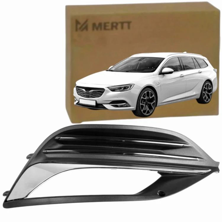 OPEL INSIGNIA 2017- ATRAPY KRATKI ZDERZAKA HALOGENÓW LISTWA CHROM KOMPLET