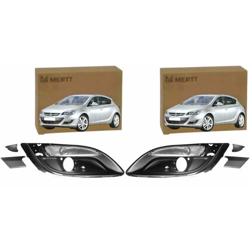 Opel Astra J 12-18 Atrapy przód KRATKI halogenów PRAWA LEWA KOMPLET