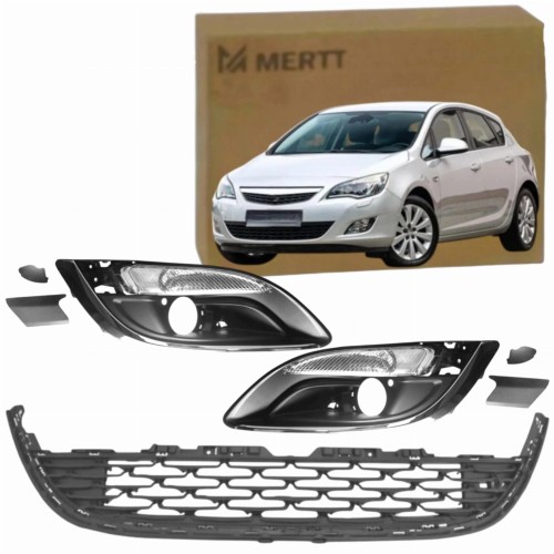 Atrapy zderzaka przód Opel Astra J Facelifting 12-15 kierunkowskazy migacze