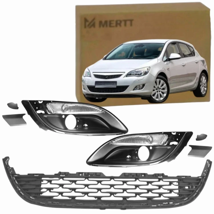 Atrapy zderzaka przód Opel Astra J Facelifting 12-15 kierunkowskazy migacze