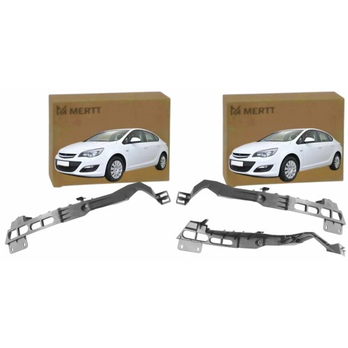 ŚLIZGI MOCOWANIA CHWYTY LAMP PRAWY LEWY PRZÓD OPEL ASTRA J IV 2013-2018