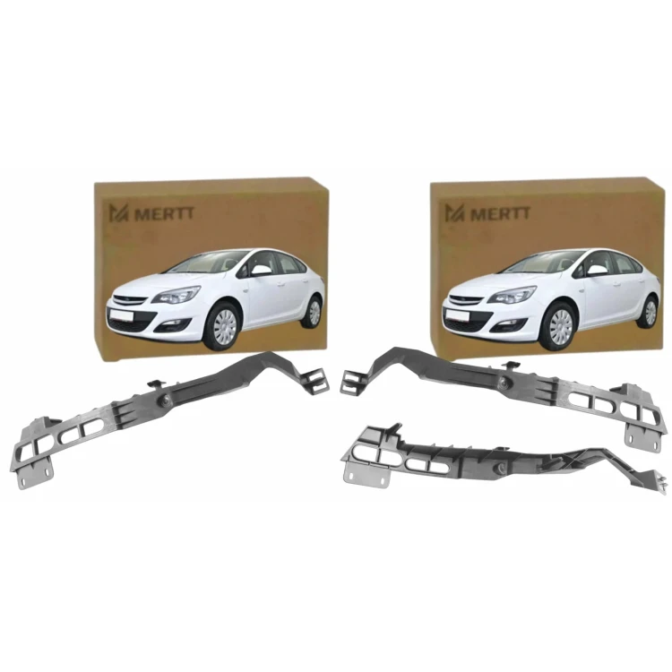 ŚLIZGI MOCOWANIA CHWYTY LAMP PRAWY LEWY PRZÓD OPEL ASTRA J IV 2013-2018