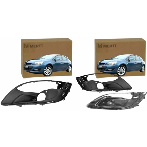 OPEL ASTRA J 2013-2015 LIFT ATRAPY KRATKI ZDERZAKA HALOGENU KOMPLET