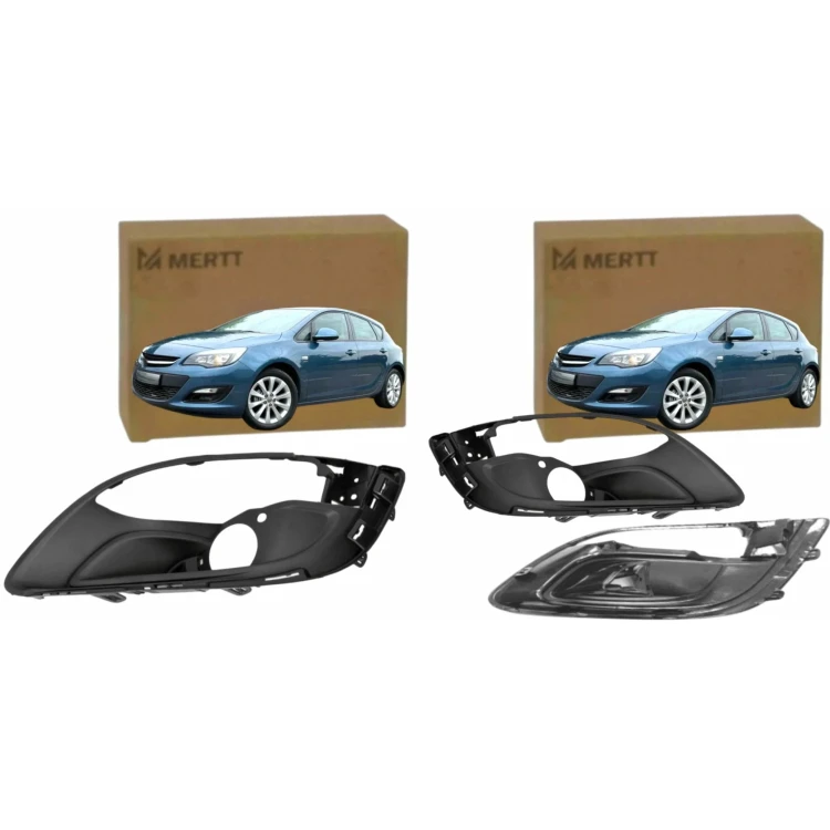 OPEL ASTRA J 2013-2015 LIFT ATRAPY KRATKI ZDERZAKA HALOGENU KOMPLET