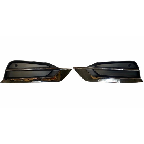 KPL x2 KRATKA ZDERZAKA PRAWA LEWA atrapa listwa CHROM PDC Volvo V90 S90 16+