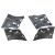 VOLVO XC60 17- MOCOWANIE UCHWYT ŚLIZG ZDERZAKA l+p PRZÓD 31425162 31425161