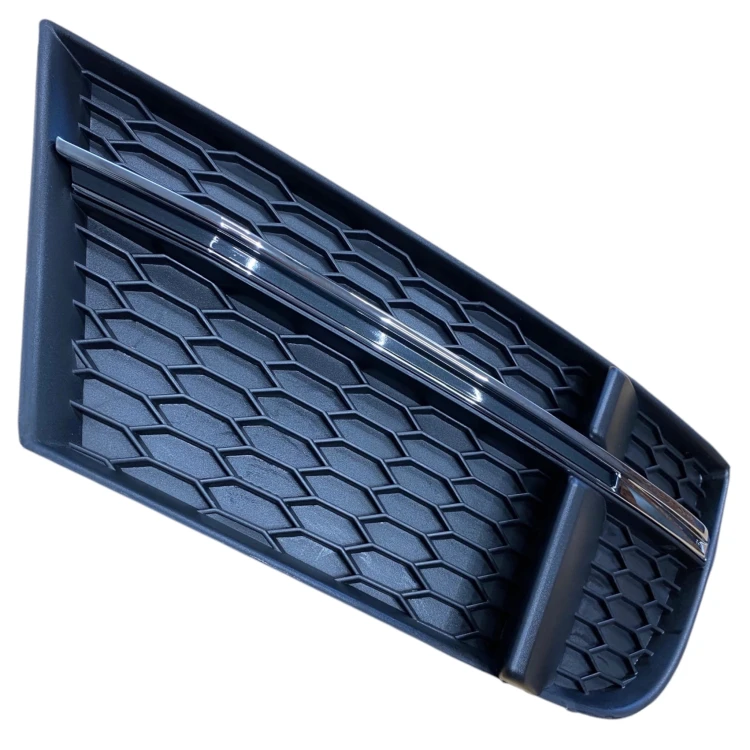 ATRAPA zderzaka LEWA kratka CZARNA zaślepka AUDI A3 8V 16-20 S LINE lifting