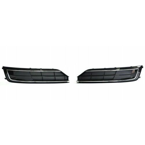 KPL x2 ATRAPA PRAWA + LEWA kratka zaślepka zderzaka AUDI A8 S8 D4 13-18