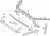 PAS PRZEDNI wzmocnienie czołowe wspornik MERCEDES A W177 CLA C118 2018+