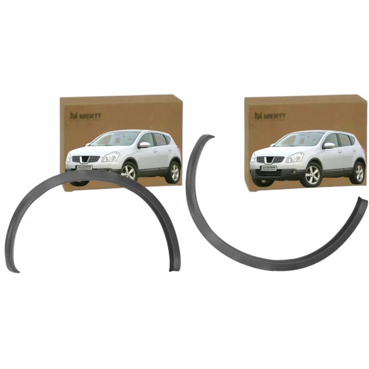 LISTWY NAKŁADKI BŁOTNIKA TYŁ PRAWA LEWA NISSAN QASHQAI J10 2007-2014