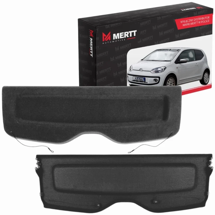 VOLKSWAGEN UP! 2011-2023 PÓŁKA BAGAŻNIKA CZARNA 1S0867769