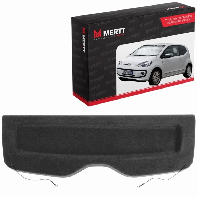 VOLKSWAGEN UP! 2011-2023 PÓŁKA BAGAŻNIKA CZARNA 1S0867769