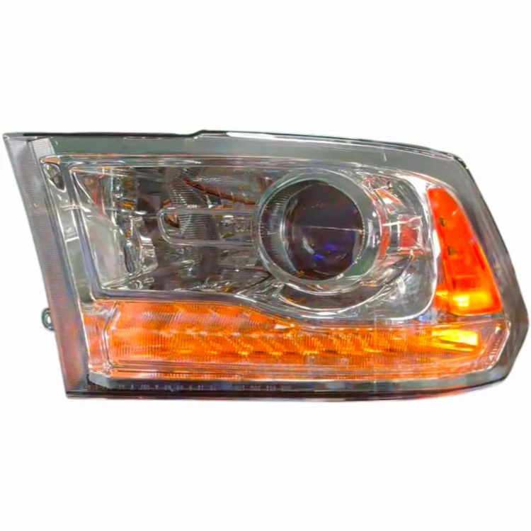 REFLEKTOR LEWY LAMPA PRZEDNIA DODGE RAM 2008-2018 68093221AD EUROPA SREBRNA