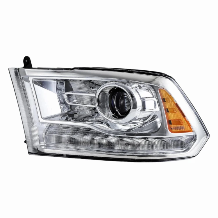 REFLEKTOR LEWY LAMPA PRZEDNIA DODGE RAM 2008-2018 68093221AD EUROPA SREBRNA