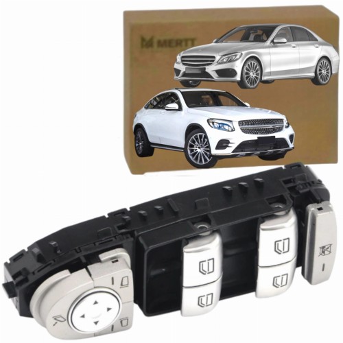 PRZEŁĄCZNIK PANEL STEROWANIA LUSTEREK SZYB 2059056811 MERCEDES GLC X253
