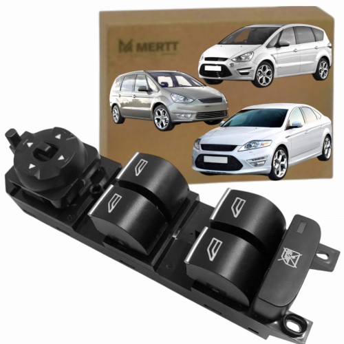 PRZEŁĄCZNIK PANEL SZYB LUSTEREK Ford GALAXY II 06- S-MAX MONDEO IV 1491923