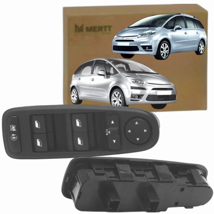 Citroen C4 PICASSO 2006-2013 PRZEŁĄCZNIK STEROWANIA SZYB LUSTEREK