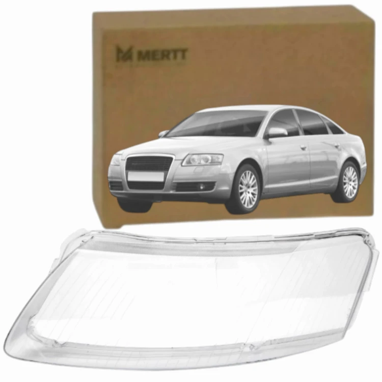 SZKŁO reflektora lampa przednia KLOSZ LEWY AUDI A6 C6 2004-2011