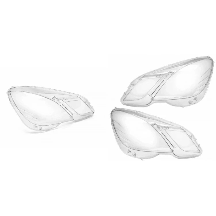 MERCEDES E-KLASA W212 2009-2013 KLOSZE szkła REFLEKTORÓW LAMPY UV KOMPLET
