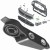 BMW 3 G20 G21 MOCOWANIE UCHWYT DOLNY ATRAPA ŻALUZJA GRILL LEWY 51647434061