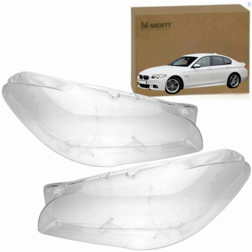 KPL x2 KLOSZ PRAWY + LEWY szkło reflektora lampa BMW seria 5 F10 F11 09-17