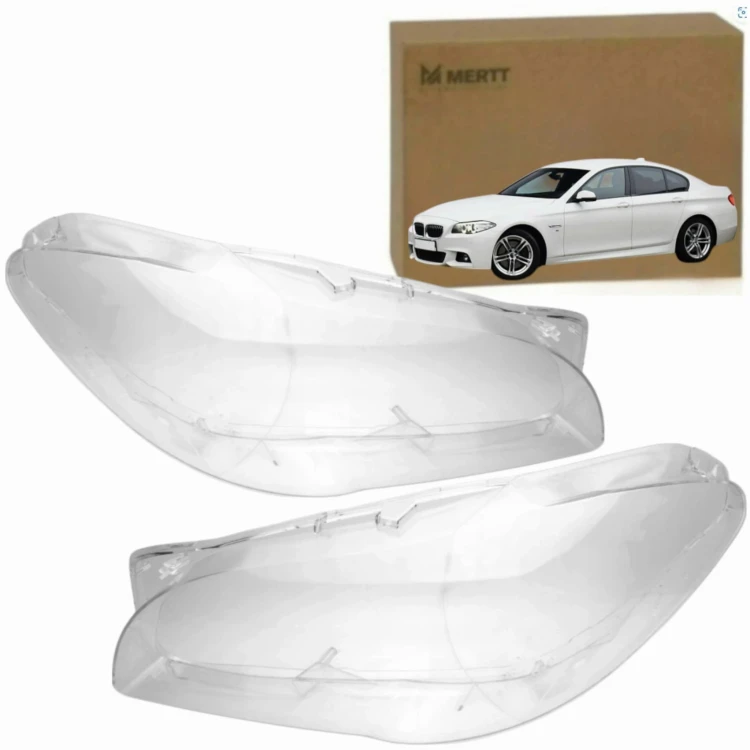 KPL x2 KLOSZ PRAWY + LEWY szkło reflektora lampa BMW seria 5 F10 F11 09-17