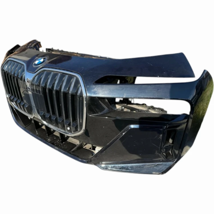 ZESTAW pas przedni chłodnice zderzak wentylator belka BMW 7 G70 2022-