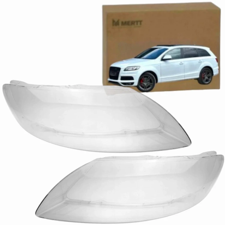 KLOSZ szkło reflektora PRZEDNIEGO lampy LEWY PRAWY AUDI Q7 I 2005-2015 KPL