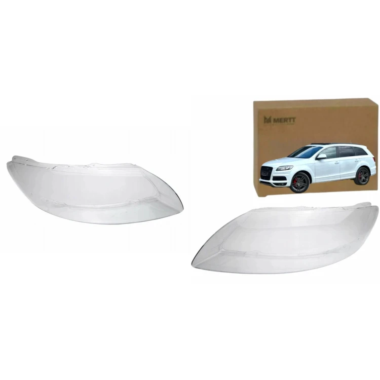 KLOSZ szkło reflektora PRZEDNIEGO lampy LEWY PRAWY AUDI Q7 I 2005-2015 KPL