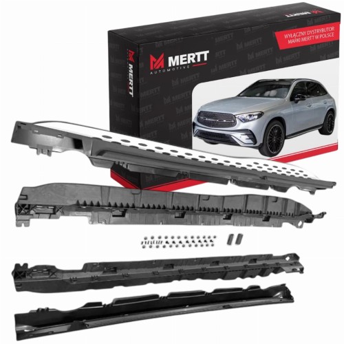 PROGI STOPNIE BOCZNE DOKŁADKI LISTWY PROGU MERCEDES GLC X254 C254 W254 AMG
