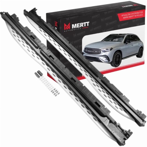 PROGI STOPNIE BOCZNE DOKŁADKI LISTWY PROGU MERCEDES GLC X254 C254 W254 AMG