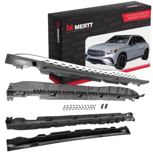 PROGI STOPNIE BOCZNE DOKŁADKI LISTWY PROGU AMG MERCEDES GLC X254 C254 W254