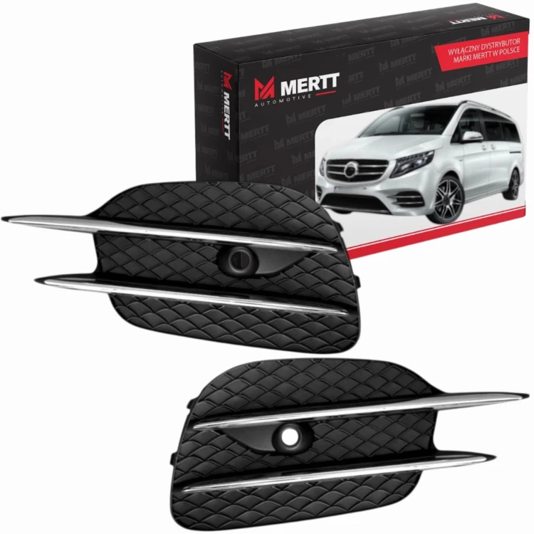 MERCEDES V-KLASA W447 AMG 2014-2025 Kratka zderzaka atrapa LEWA PRAWA