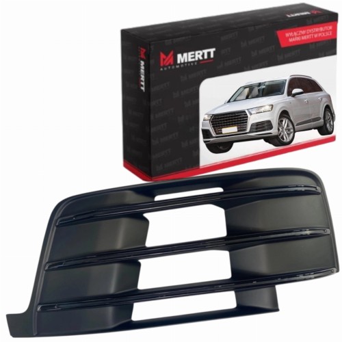 ATRAPA zaślepka kratka LEWA zderzaka zaślepka Audi Q7 4M 2015-2019 S-Line