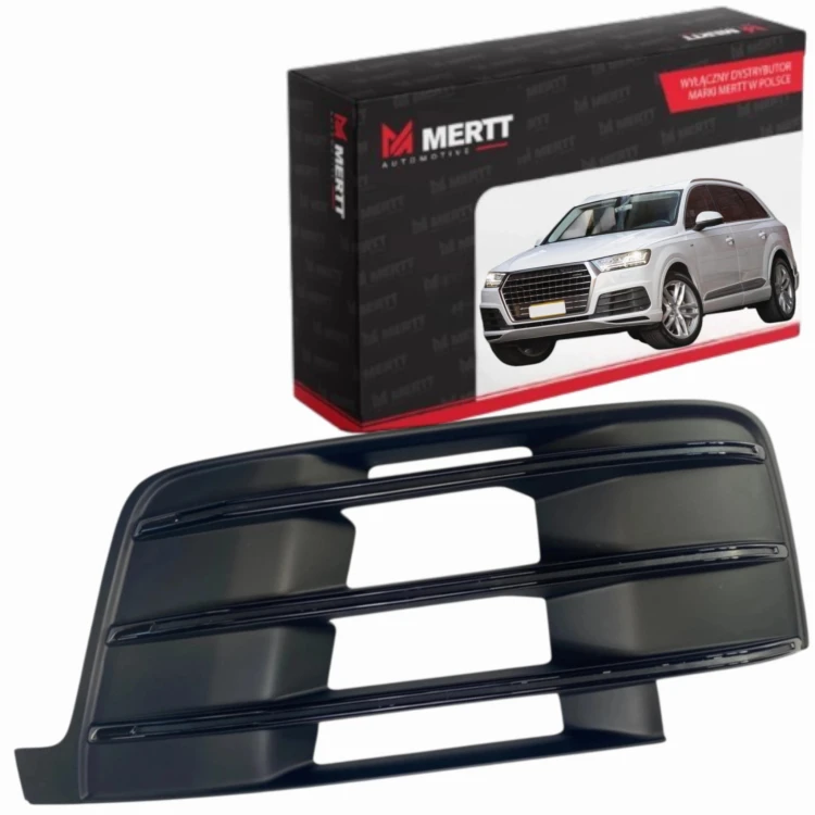 ATRAPA zaślepka kratka LEWA zderzaka zaślepka Audi Q7 4M 2015-2019 S-Line