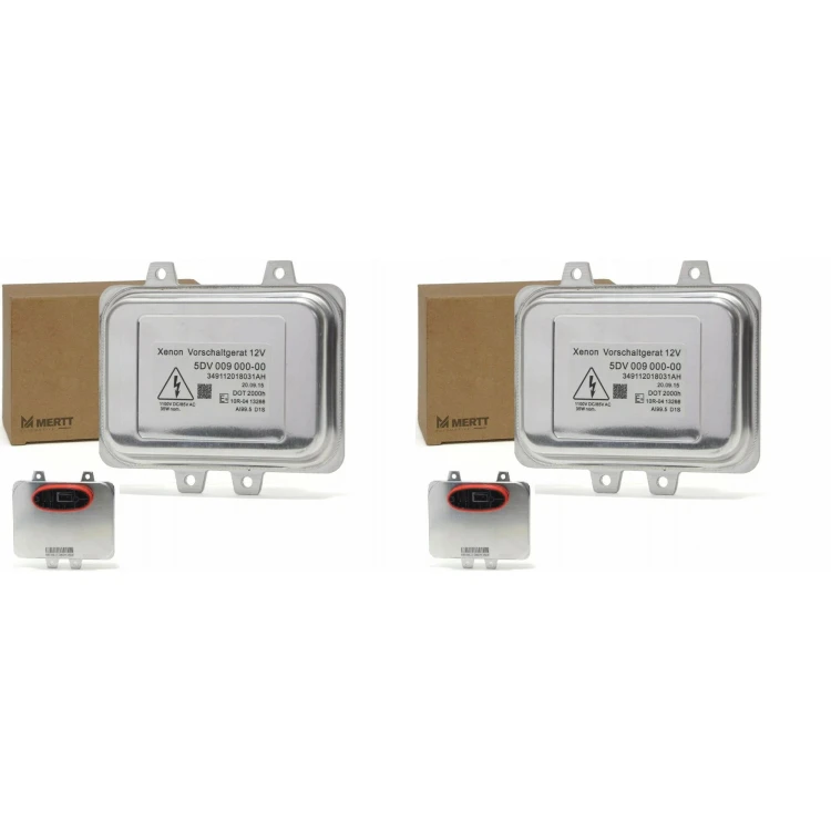 2x Przetwornica Xenon BMW MERCEDES FORD Moduł LED 5DV009000-00 D1S D1R