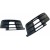 KPL x2 Kratka LEWA PRAWA zderzaka atrapa Audi Q7 4M 15-19 S-Line czarny dek