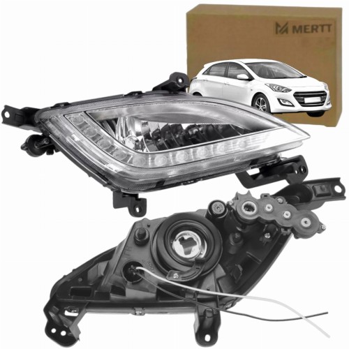 LAMPA PRZECIWMGIELNA HALOGEN LED PRAWA 92202A6110 HYUNDAI i30 II 2011-2017