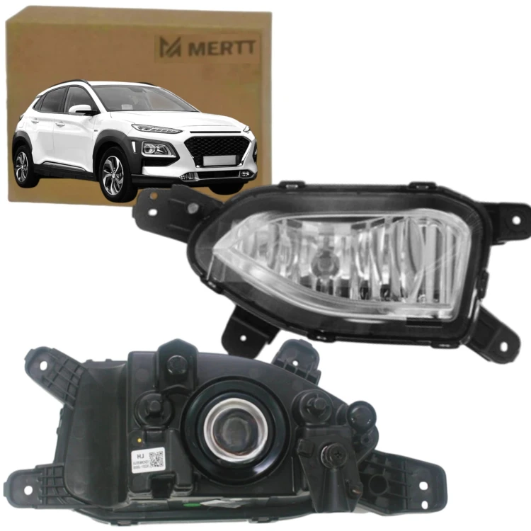 LAMPY PRZECIWMGŁOWE HALOGENY PRZECIWMGIELNE KOMPLET HYUNDAI KONA 2017-2023